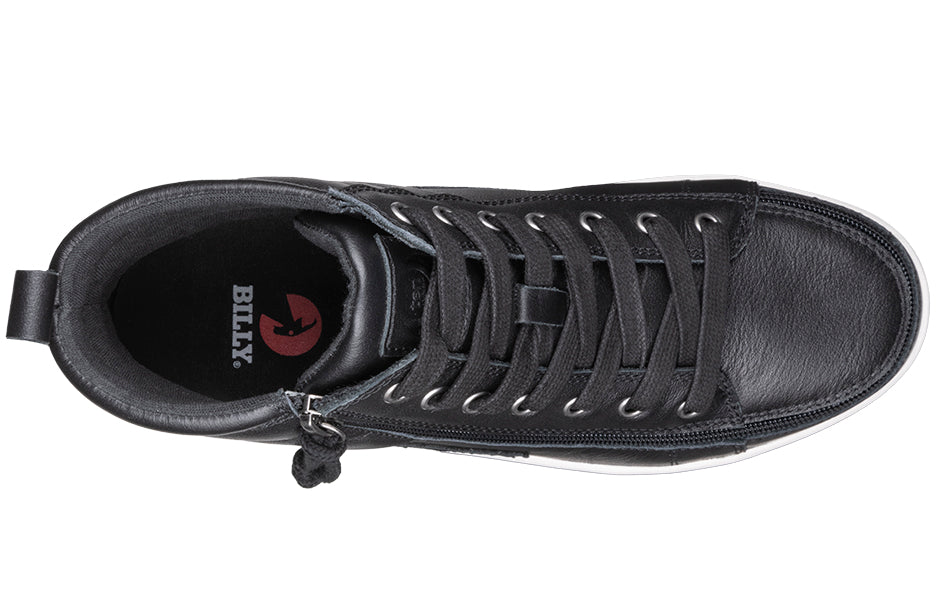  Men's Black Leather BILLY Ten9 CS Sneaker High Tops