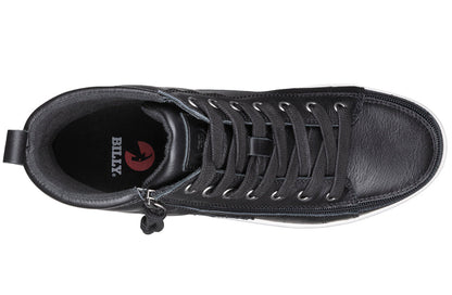  Men's Black Leather BILLY Ten9 CS Sneaker High Tops