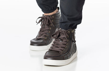  Men's Brown Leather BILLY Ten9 CS Sneaker High Tops