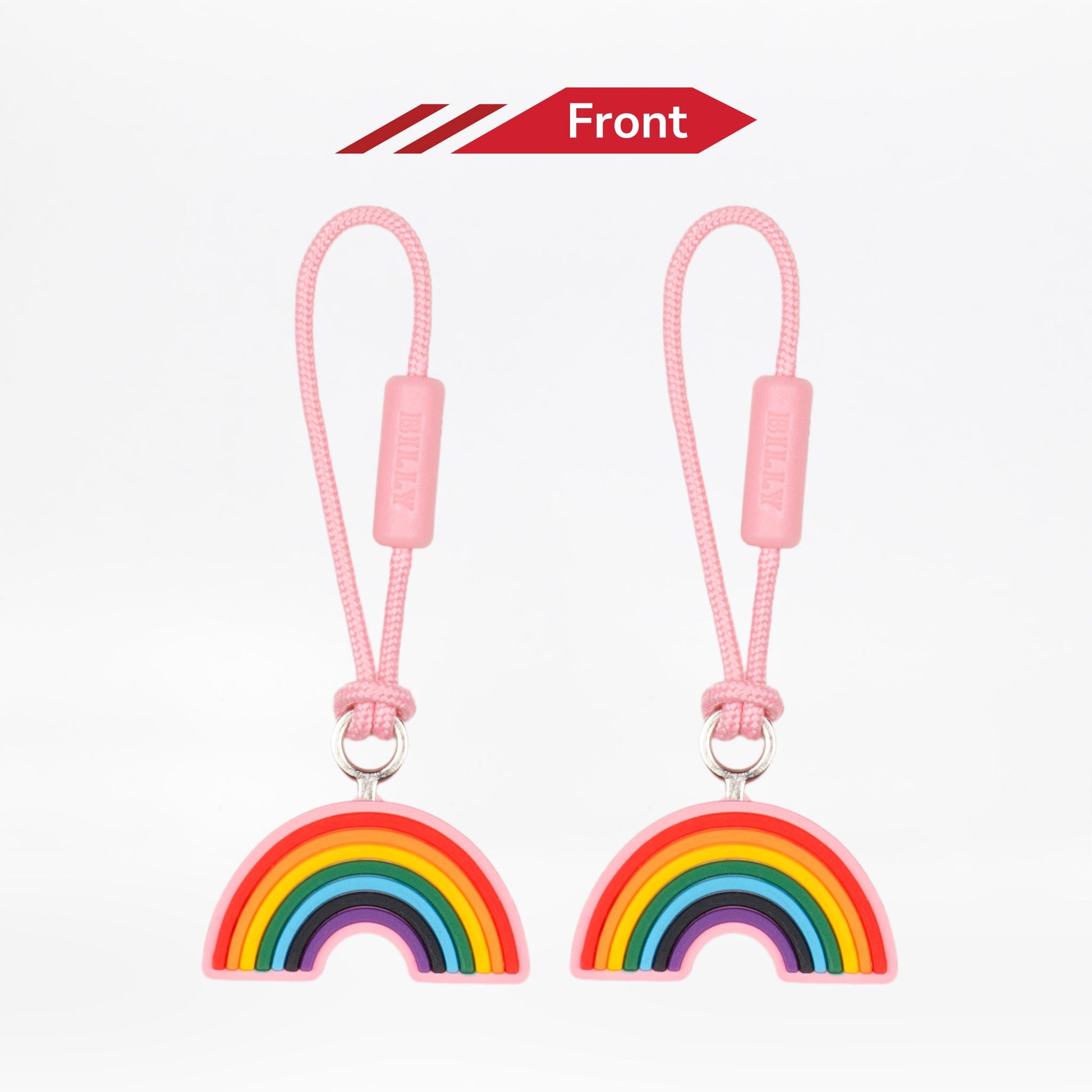  Rainbow BILLY Fashion Zipper Pull