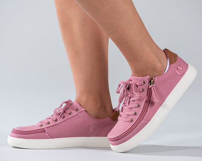  FINAL SALE - Women's Dusty Rose (Brown Mustache) BILLY Classic Lace Lows
