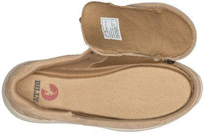  Women's Tan Suede BILLY Comfort Lows