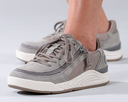  FINAL SALE - Women's Charcoal Suede/Mesh BILLY Comfort Classic Lows