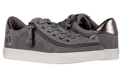  FINAL SALE - Women's Charcoal BILLY Classic Lace Lows