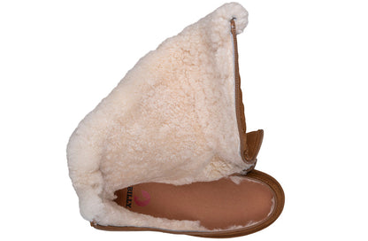  FINAL SALE - Women's Chestnut BILLY Cozy Quilt Lux Boots