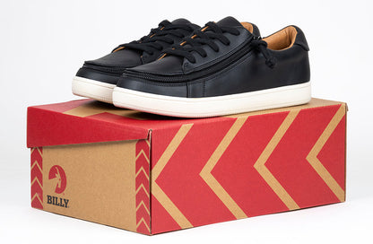  FINAL SALE - Women's Black BILLY Sneaker Low Tops