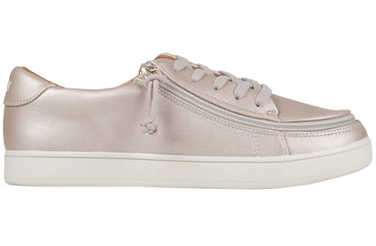  FINAL SALE - Women's Champagne BILLY Sneaker Low Tops