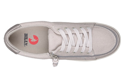  FINAL SALE - Women's Light Grey BILLY Sneaker Low Tops