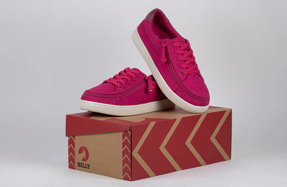  FINAL SALE - Women's Orchid Flower BILLY Sneaker Low Tops