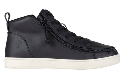  FINAL SALE - Women's Black BILLY Sneaker Lace Mid Tops