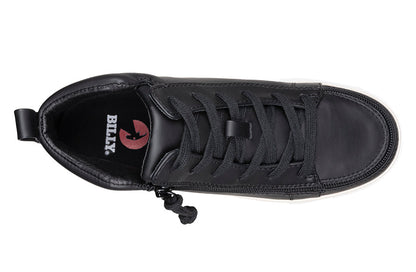  FINAL SALE - Women's Black BILLY Sneaker Lace Mid Tops