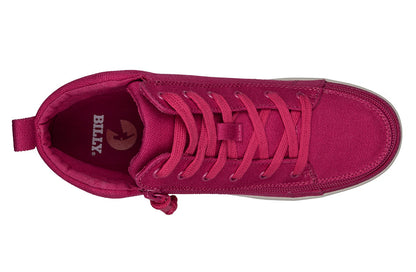  FINAL SALE - Women's Orchid Flower BILLY Sneaker Lace Mid Tops