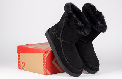  Women's Black BILLY Cozy Boots