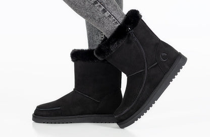 Women's Black BILLY Cozy Boots