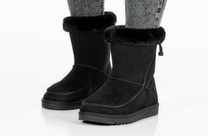  Women's Black BILLY Cozy Boots