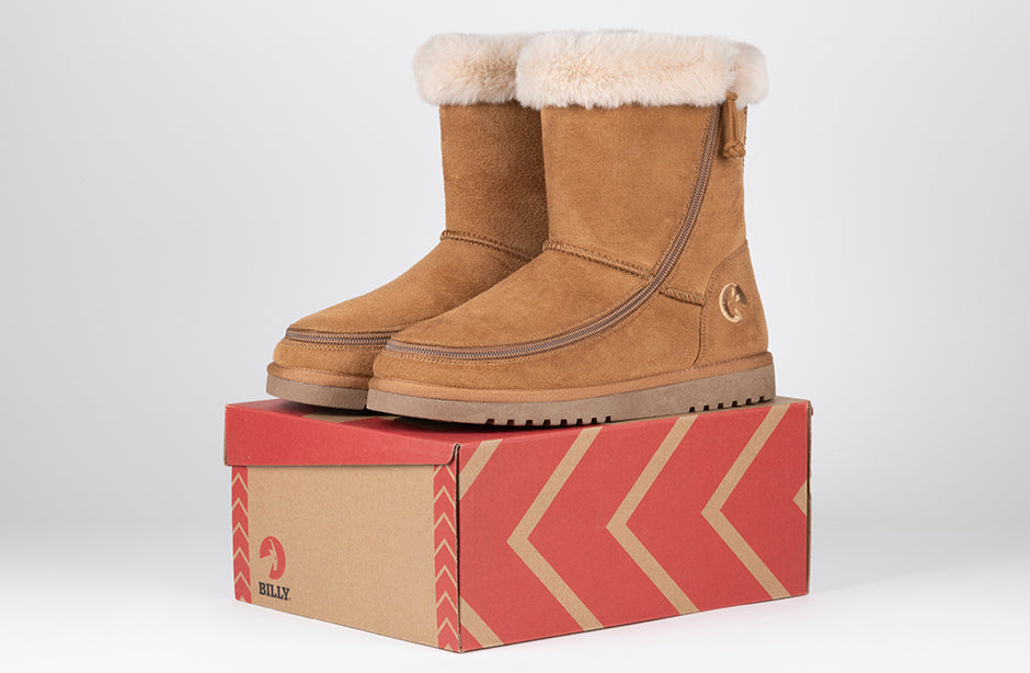  Women's Chestnut BILLY Cozy Boots