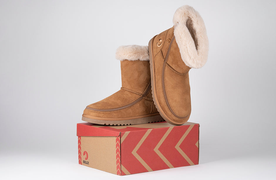  Women's Chestnut BILLY Cozy Boots