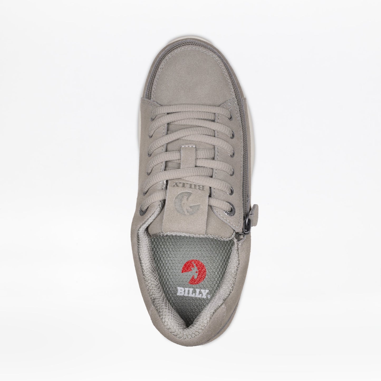 Women's Grey Suede BILLY Comfort Plush