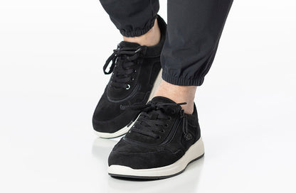  Men's Black Suede BILLY Comfort Joggers