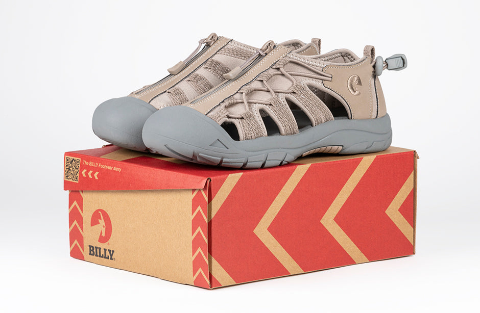  Women's Taupe BILLY River Sandals