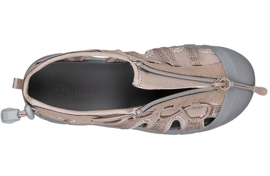  Women's Taupe BILLY River Sandals