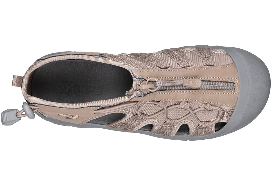  Women's Taupe BILLY River Sandals