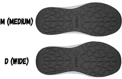 Women's Black/White BILLY Sport Inclusion Too Athletic Sneakers