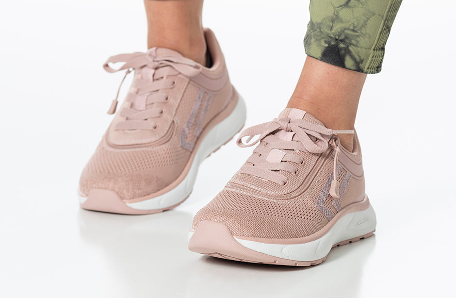  Women's Pink/Exotic BILLY Sport Inclusion Too Athletic Sneakers